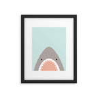 shark attack Framed Art Print Gallery Image 6