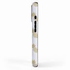 Gold Pineapple Pattern iPhone Case Gallery Image 2