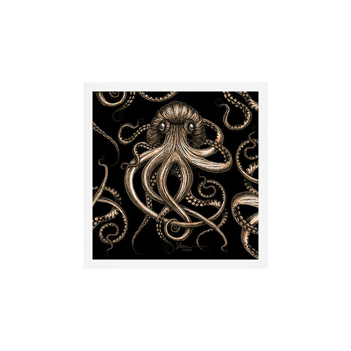 Bronze Kraken Art Print Gallery Image 1