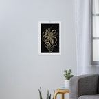 Octopsychedelia Sepia Art Print Gallery Image 3