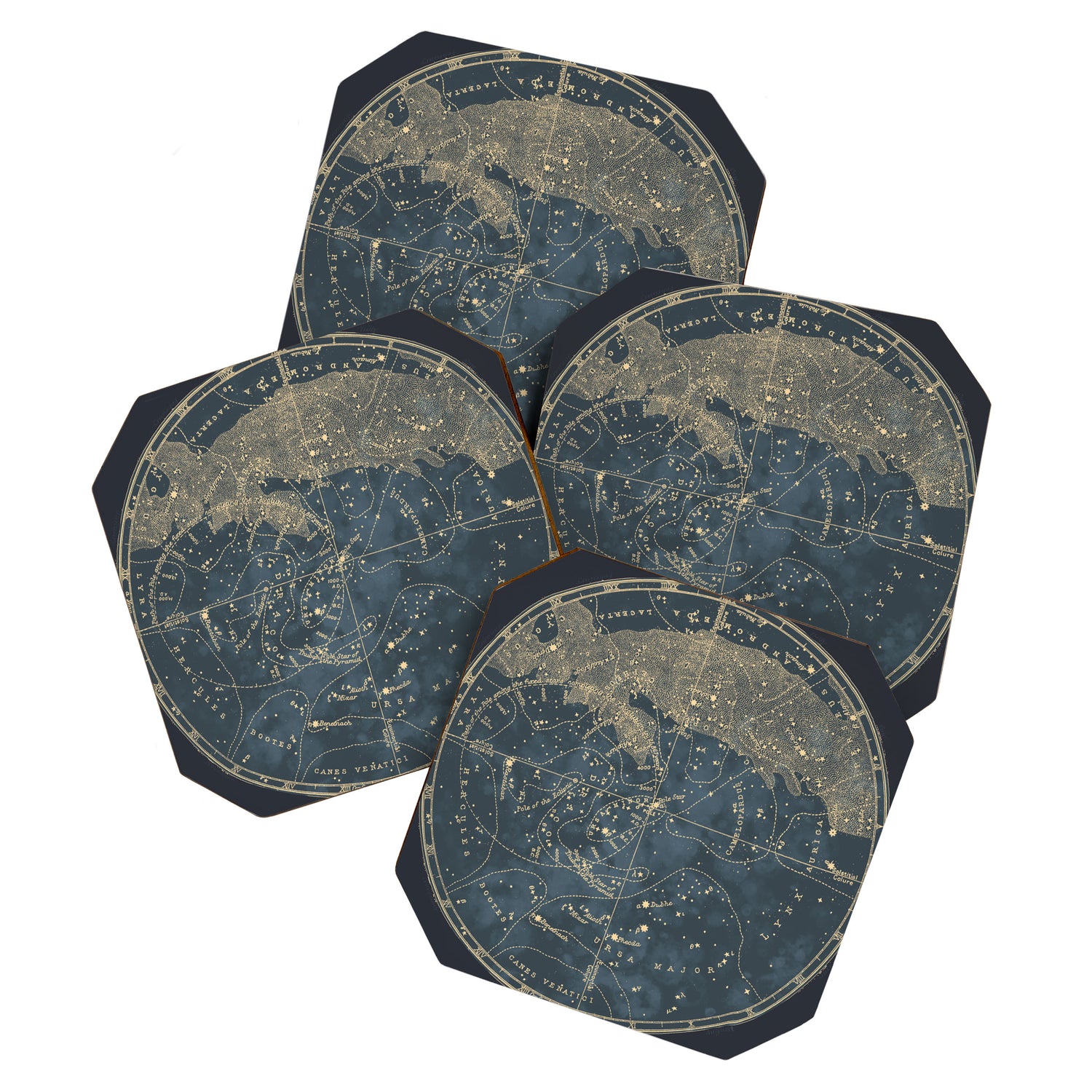 Vintage Astronomical Charts - Stars and Constellations Coaster Gallery Image 1
