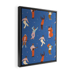 All Night Dance Party Framed Canvas Print Gallery Image 2