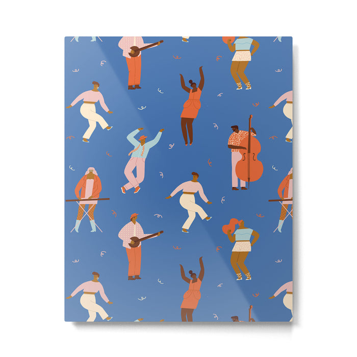 All Night Dance Party Metal Print Gallery Image 1