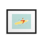 Aloha girl Framed Art Print Gallery Image 5