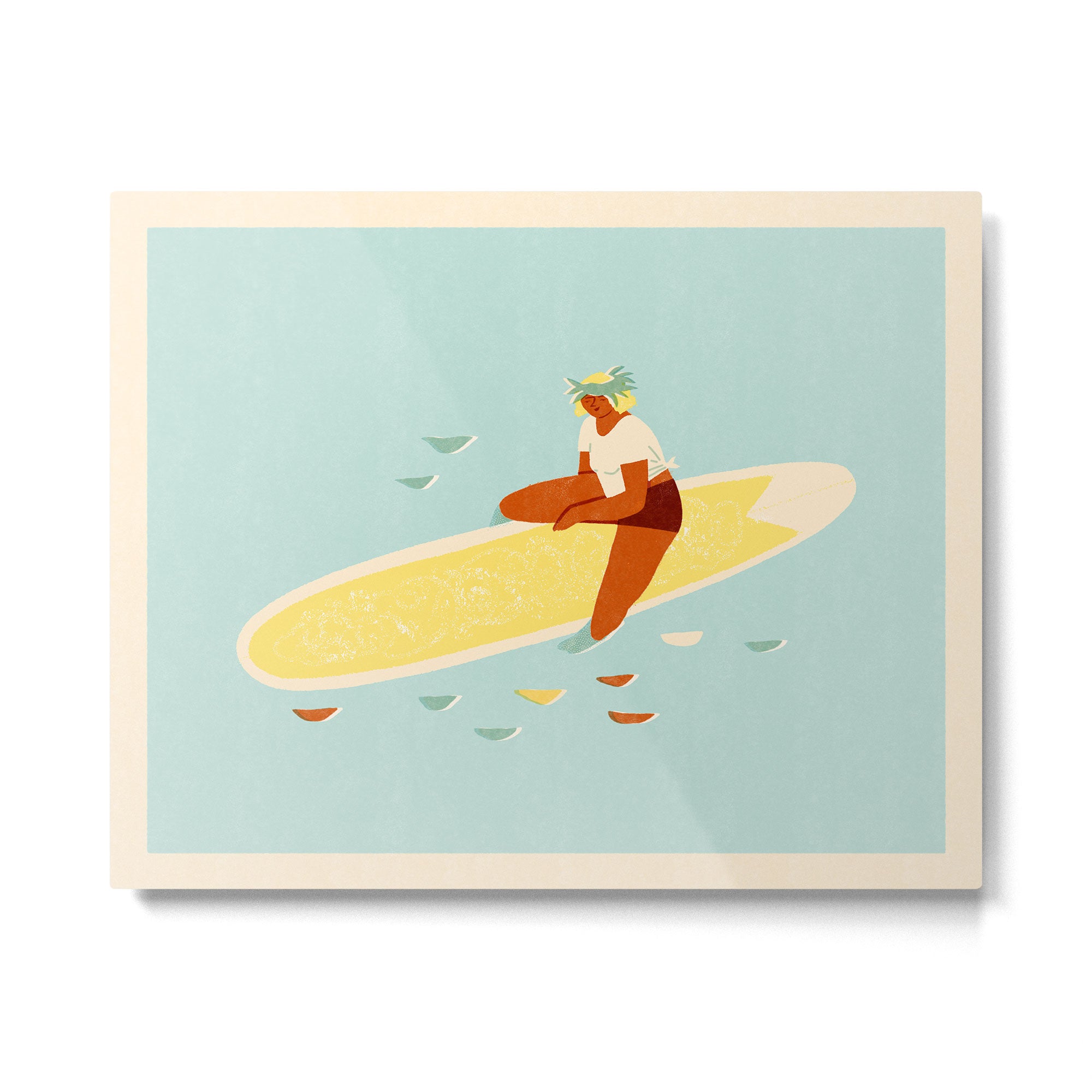 Aloha girl Metal Print Gallery Image 4