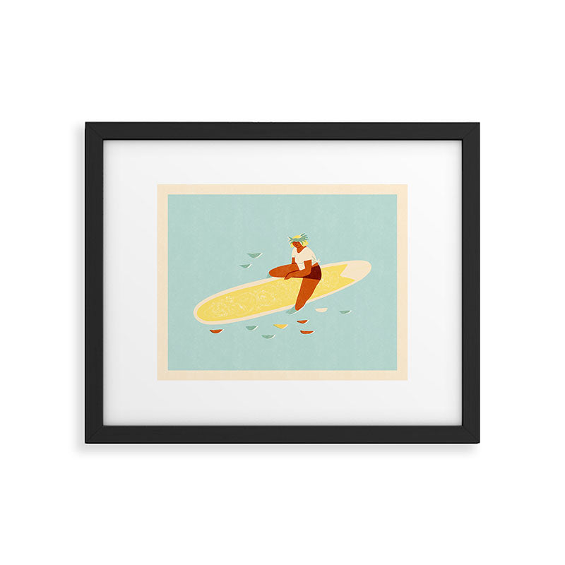 Aloha girl Framed Art Print Gallery Image 5