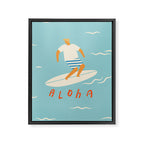 Aloha Framed Canvas Print Gallery Image 6