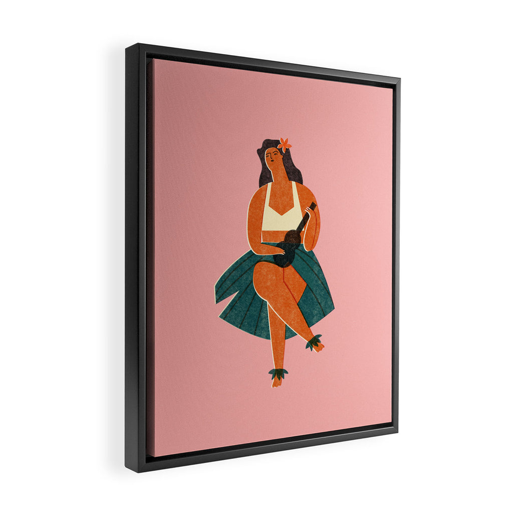 Aloha'Oe Framed Canvas Print Gallery Image 2