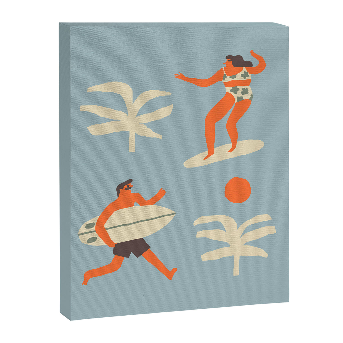 Always sunny in Bali Canvas Print Gallery Image 6