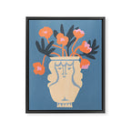 Antique head vase Framed Canvas Print Gallery Image 6