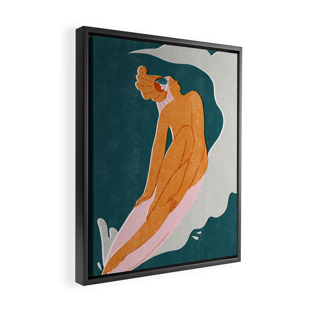 Balinese princess Framed Canvas Print Gallery Image 2