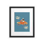 Beach ahead Framed Art Print Gallery Image 5