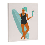 Beach girl Canvas Print Gallery Image 8