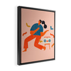 Birthday girl Framed Canvas Print Gallery Image 2