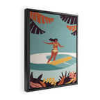 Blue Hawaii Framed Canvas Print Gallery Image 2