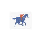 Blue horse Art Print Gallery Image 1