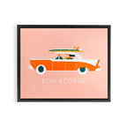 Bon voyage Framed Canvas Print Gallery Image 6
