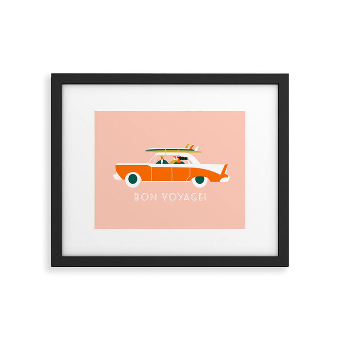 Bon voyage Framed Art Print Gallery Image 1