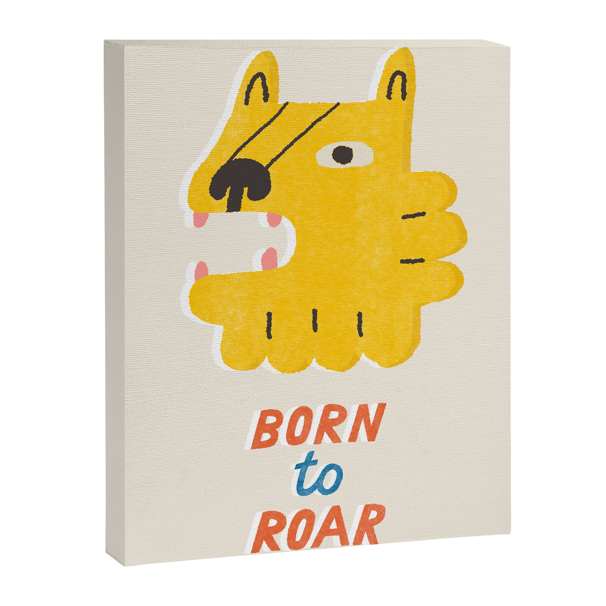 Born to roar Canvas Print Gallery Image 6