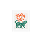 Born to roar Tiger Art Print Gallery Image 1