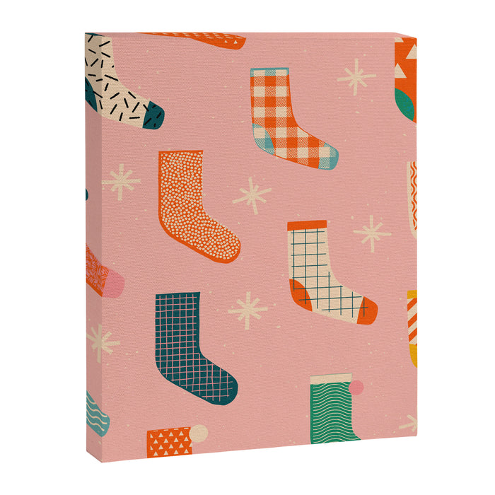 Christmas socks Canvas Print Gallery Image 1