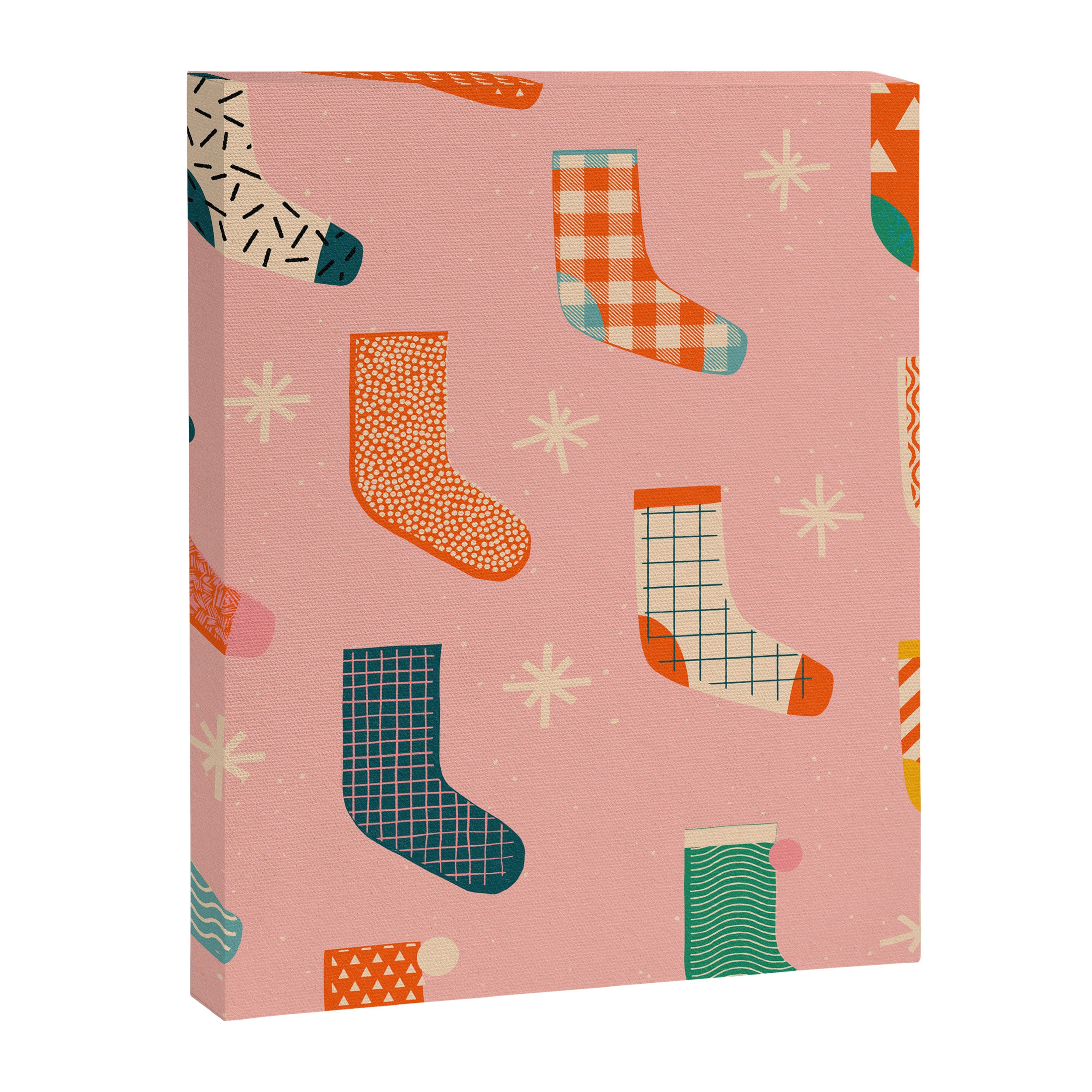 Christmas socks Canvas Print Gallery Image 8