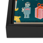 Christmas vintage toys Framed Canvas Print Gallery Image 3