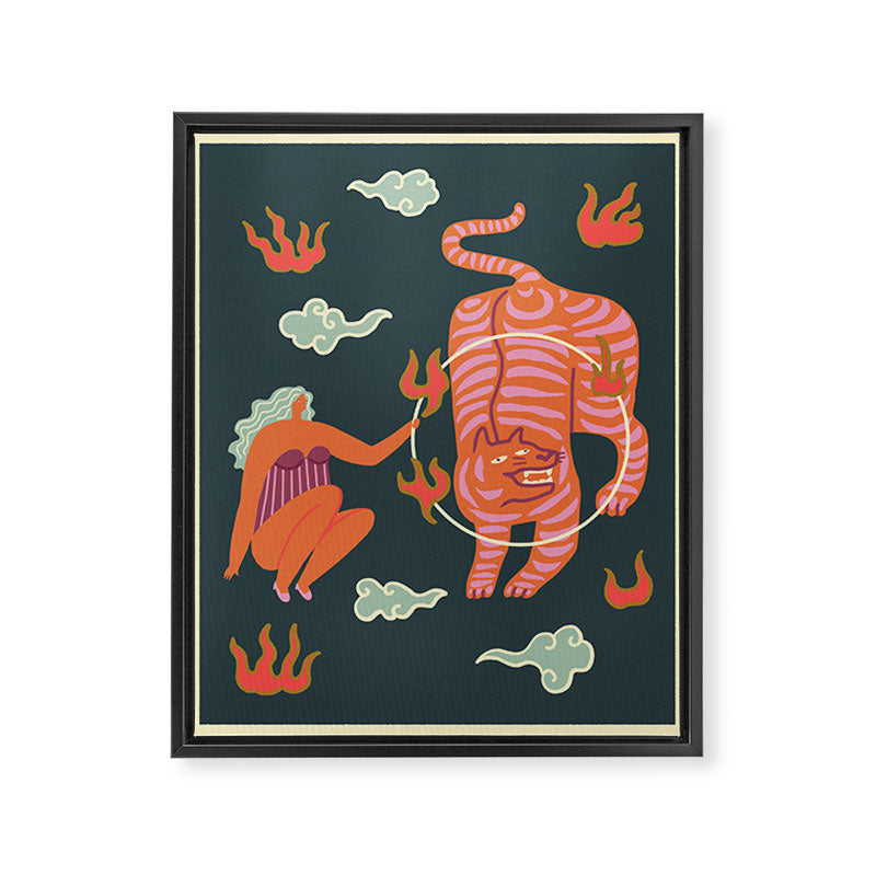 Circus Framed Canvas Print Gallery Image 6
