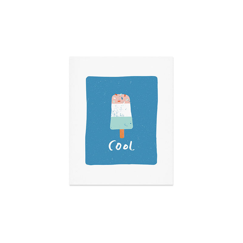 Cool ice cream Art Print Gallery Image 1