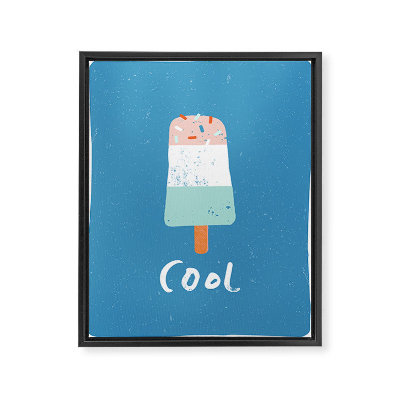 Cool ice cream Framed Canvas Print Gallery Image 6
