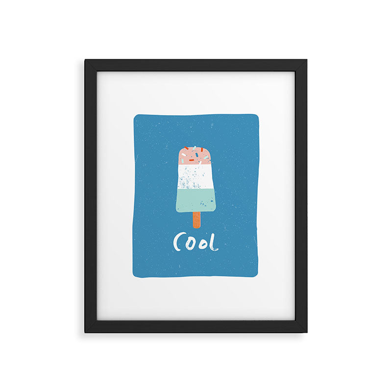 Cool ice cream Framed Art Print Gallery Image 5