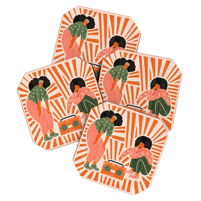Dance, babe Coaster Gallery Image 1