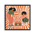 Dance, babe Framed Canvas Print Gallery Image 3