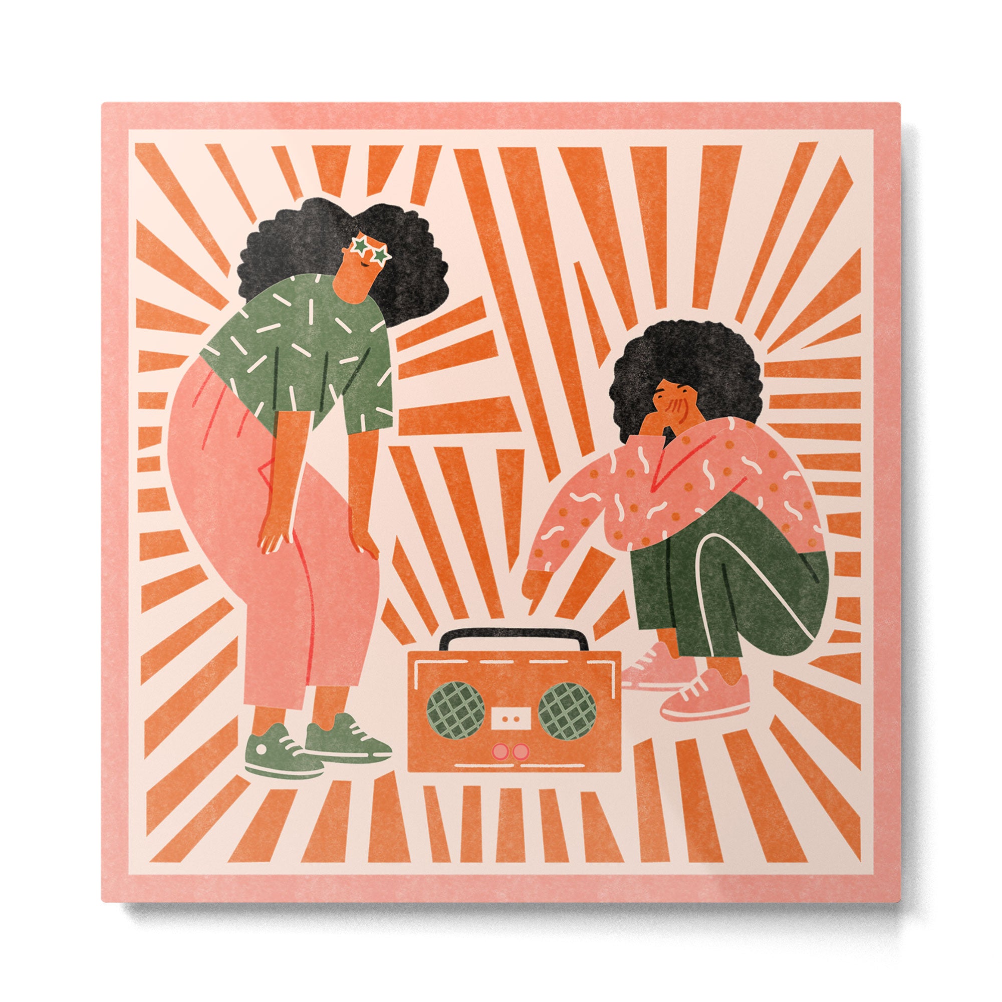 Dance, babe Metal Print Gallery Image 2