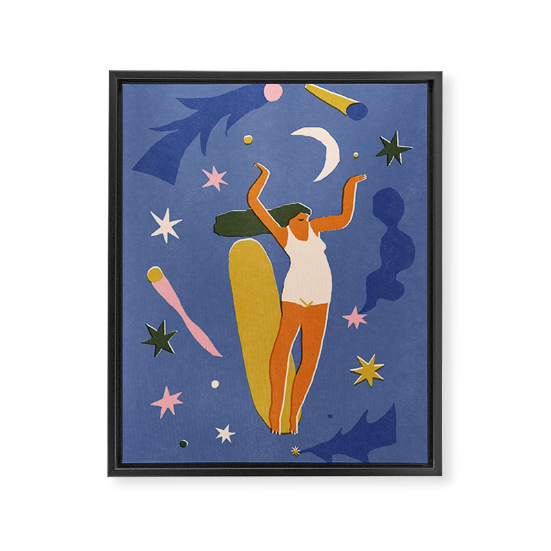 Dance with the stars Framed Canvas Print Gallery Image 6