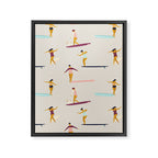 Dancers of the sea Framed Canvas Print Gallery Image 8