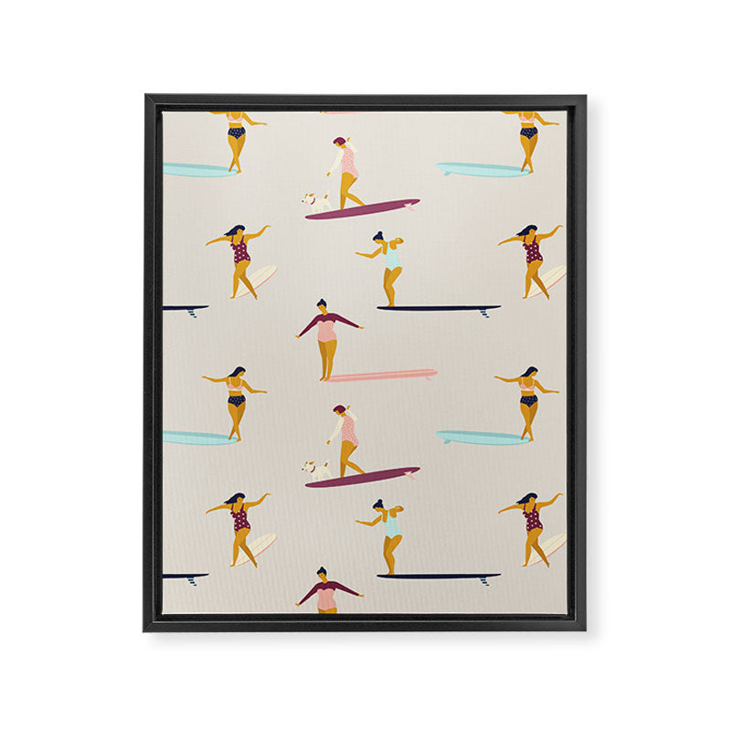 Dancers of the sea Framed Canvas Print Gallery Image 8