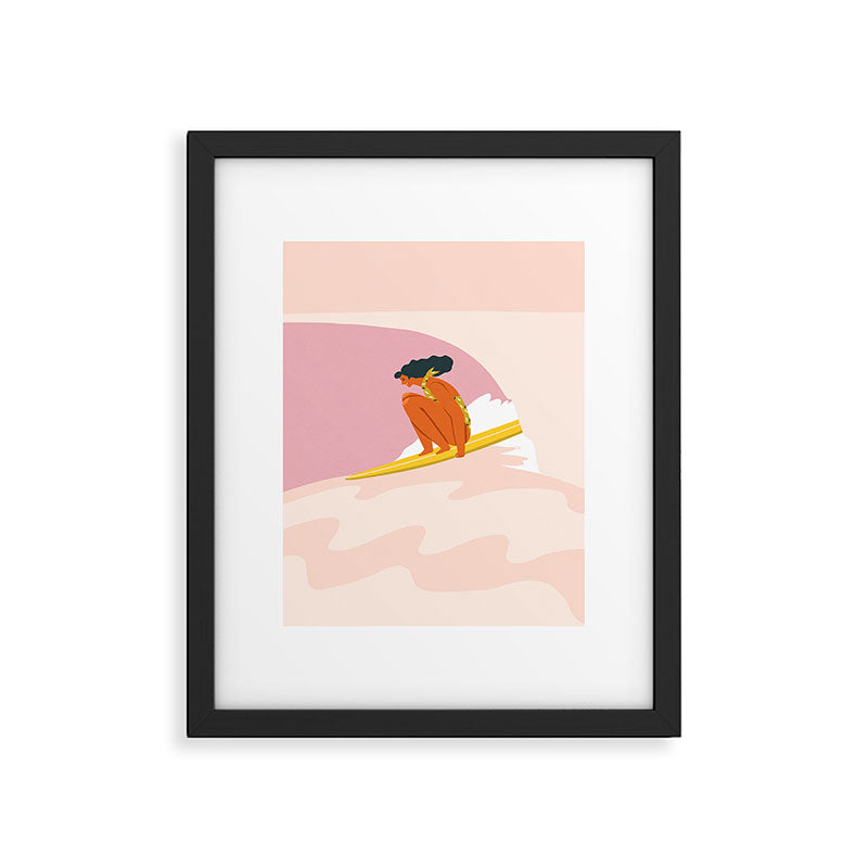 Down the hill Framed Art Print Gallery Image 6