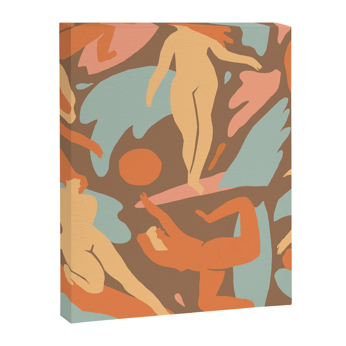 Flow pattern Canvas Print Gallery Image 6