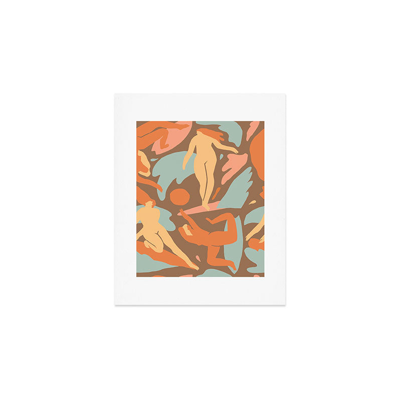 Flow pattern Art Print Gallery Image 1