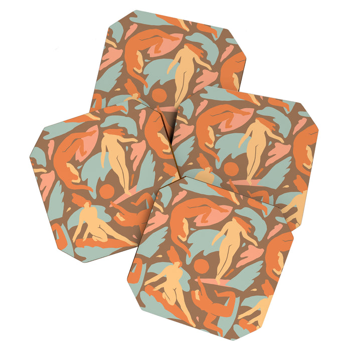 Flow pattern Coaster Gallery Image 1
