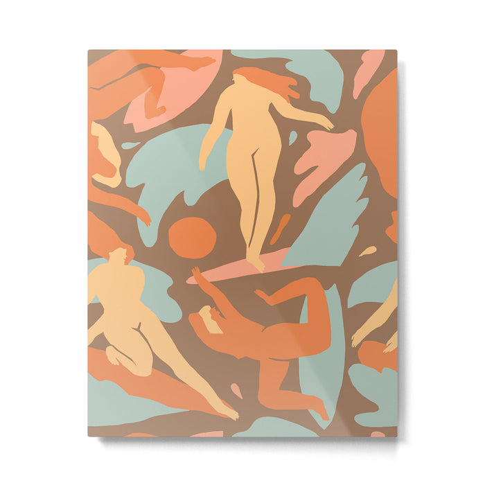 Flow pattern Metal Print Gallery Image 1