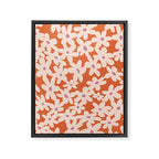 Flower power pattern Framed Canvas Print Gallery Image 8
