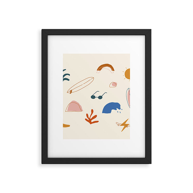 Good vibes Framed Art Print Gallery Image 6