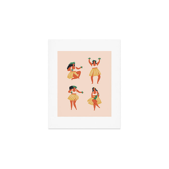 Hawaiian girls Art Print Gallery Image 1