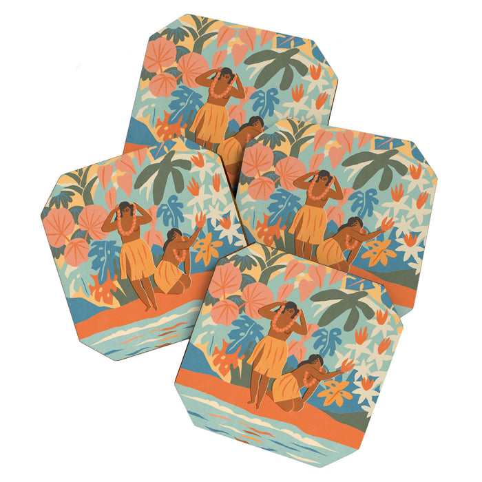 Hawaiian Lei Coaster Gallery Image 1