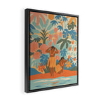 Hawaiian Lei Framed Canvas Print Gallery Image 2