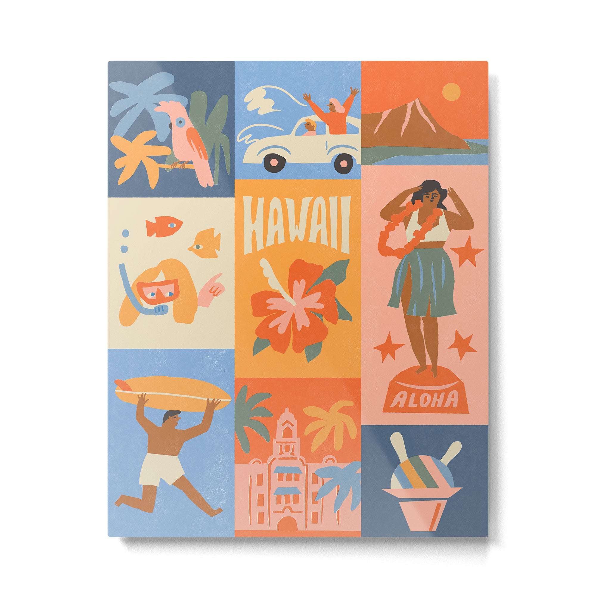 Hawaii's Call Metal Print Gallery Image 4