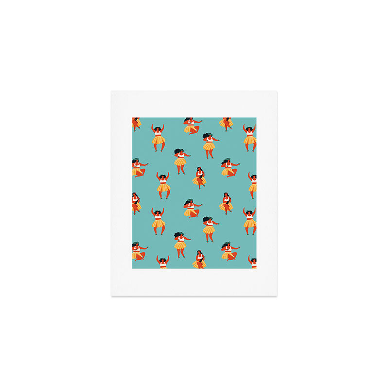 Hula dancers Art Print Gallery Image 1