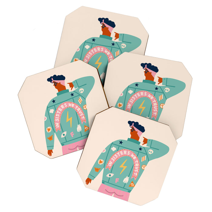 In sisters we trust Coaster Gallery Image 1